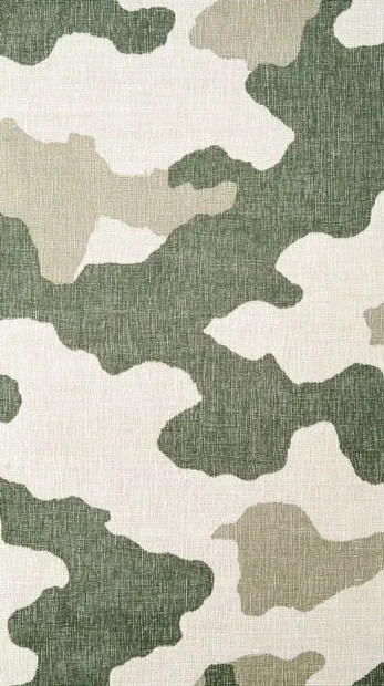 A pale green and cream camouflage pattern